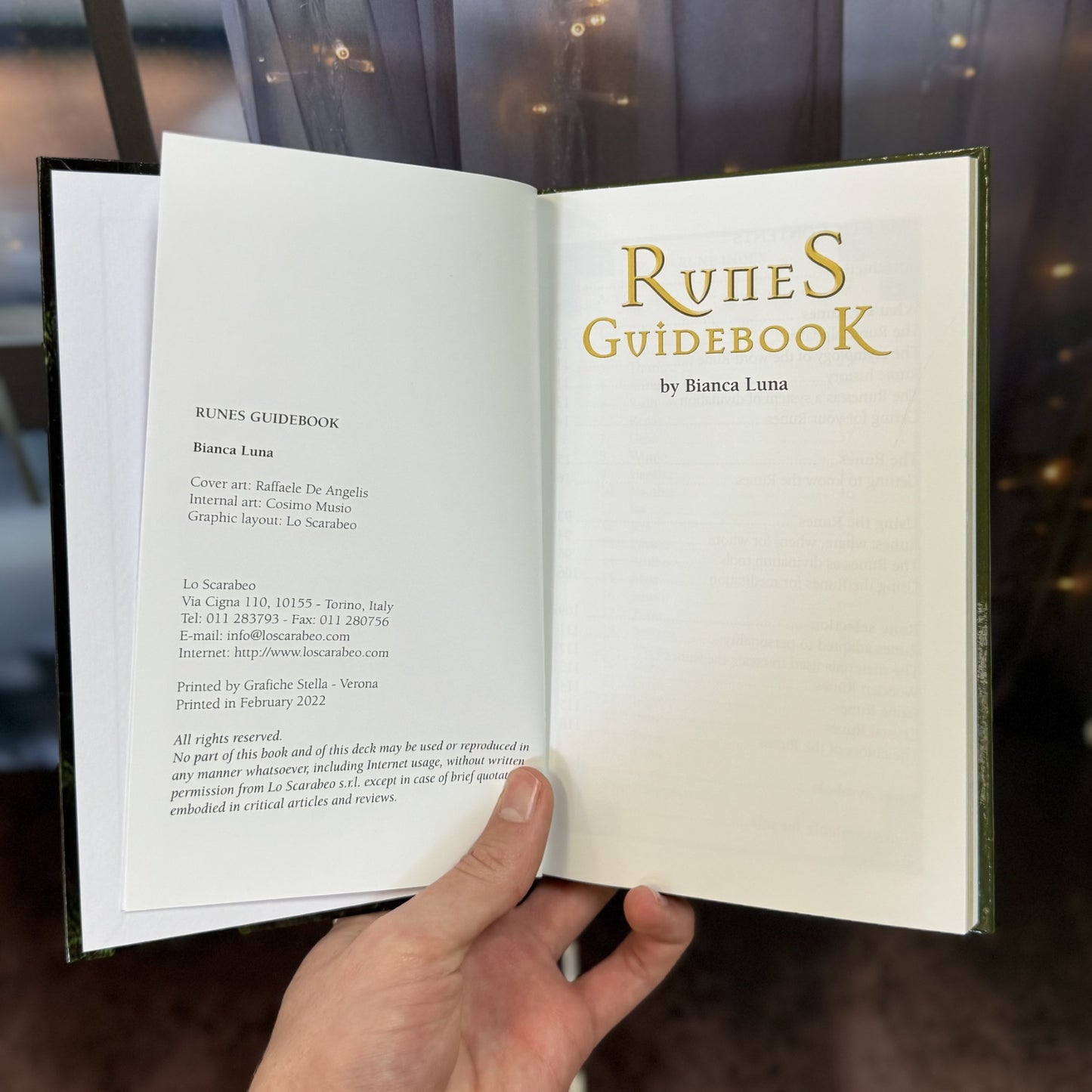 Runes: The Gods' Magical Alphabet by Bianca Luna