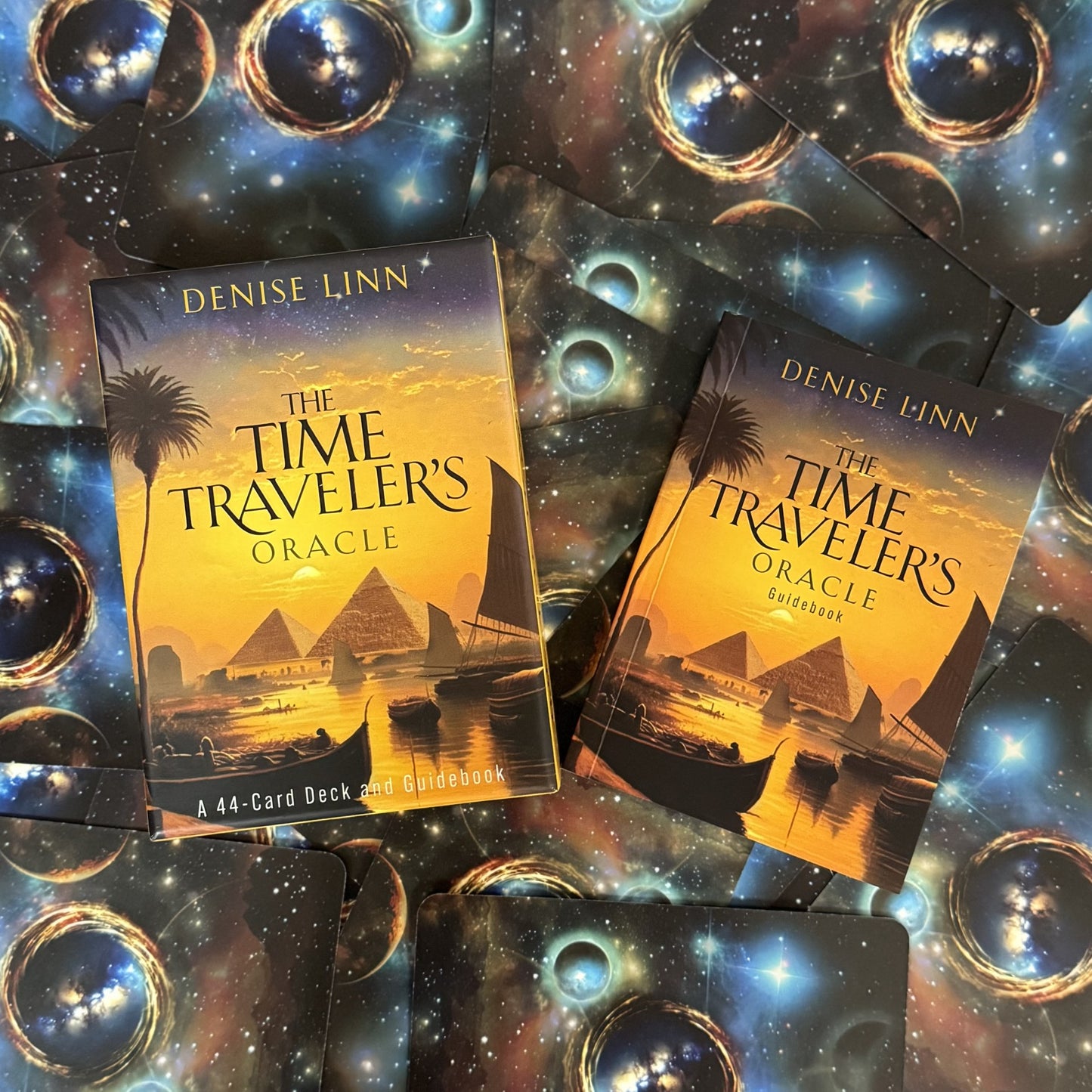 The Time Traveler's Oracle: A 44-Card Deck and Guidebook by Denise Linn