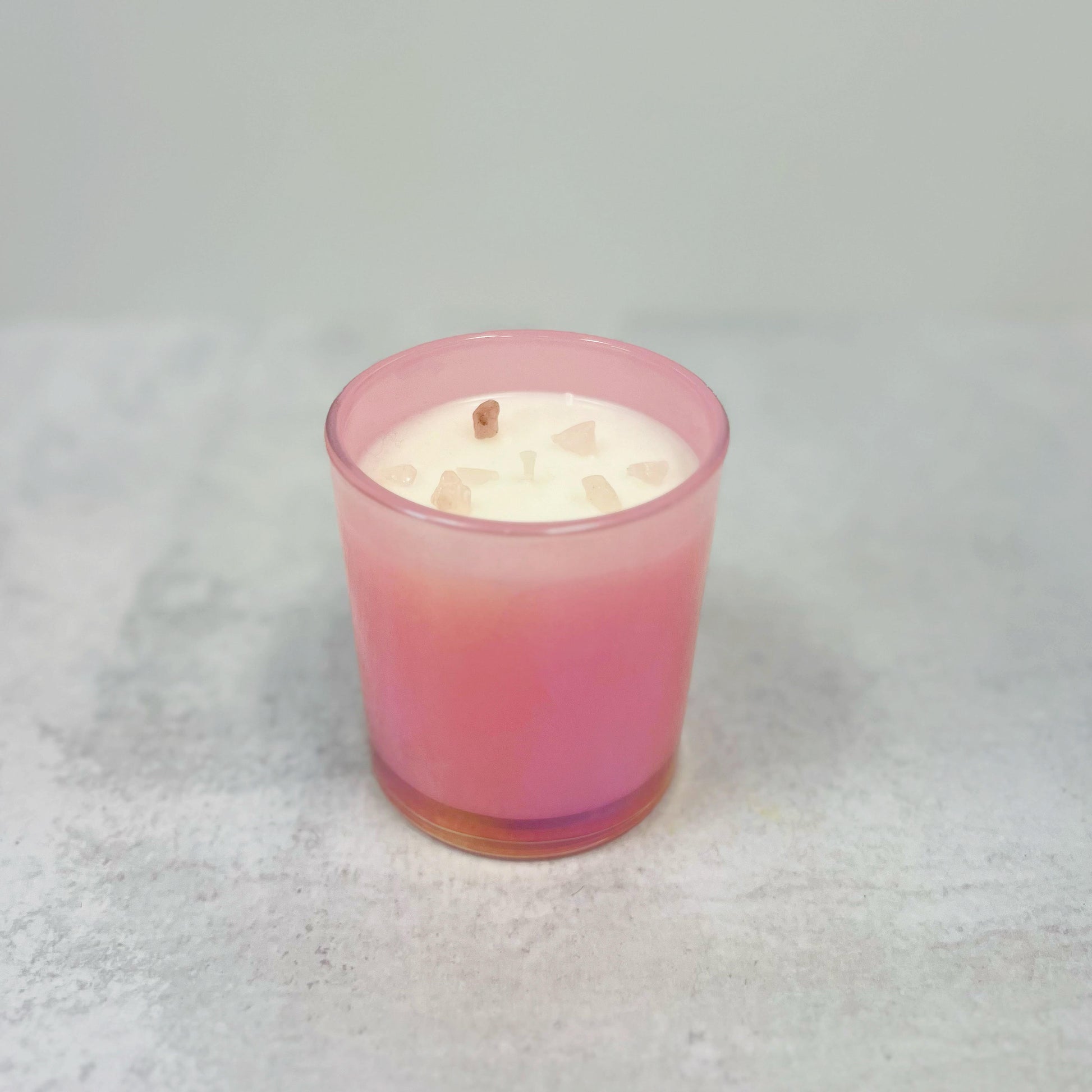 Custom Scented Crystal Candle - The Blush Jar