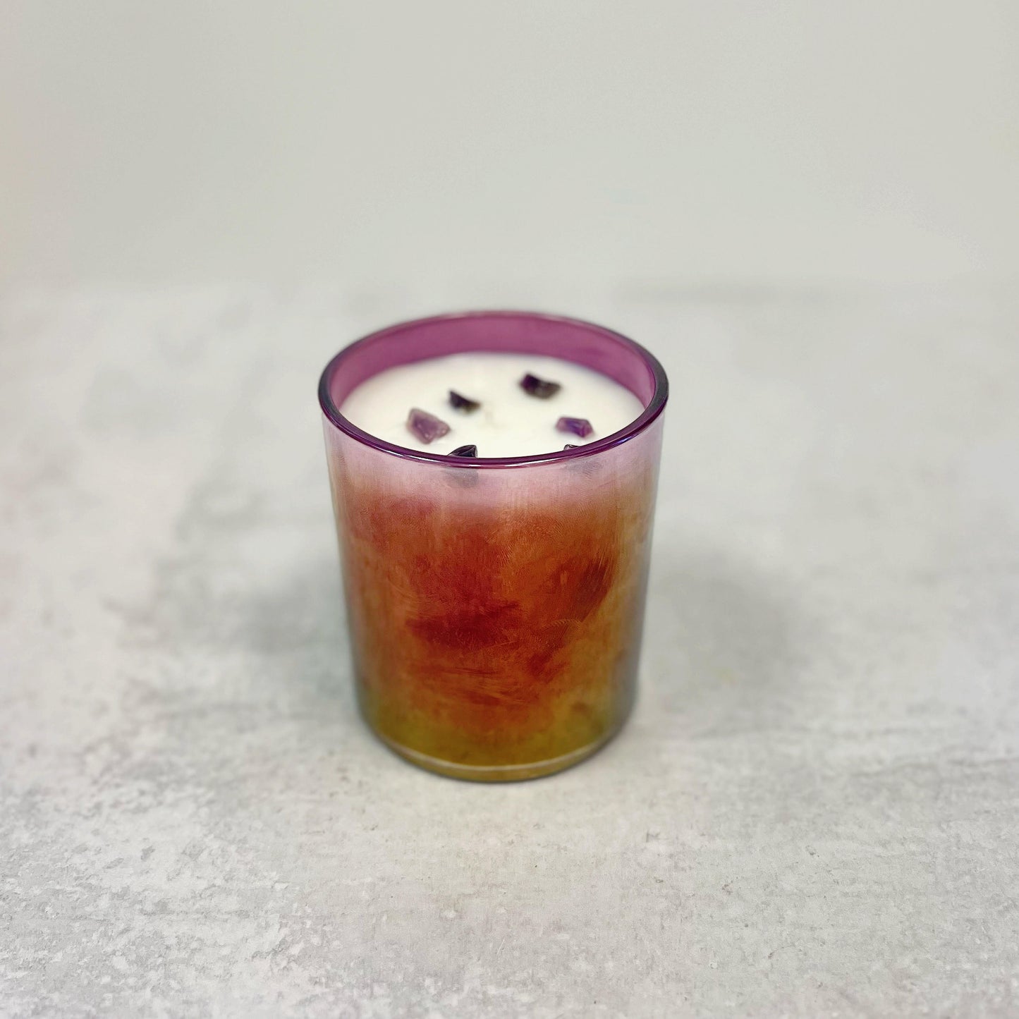 Custom Scented Crystal Candle - The Plum Jar