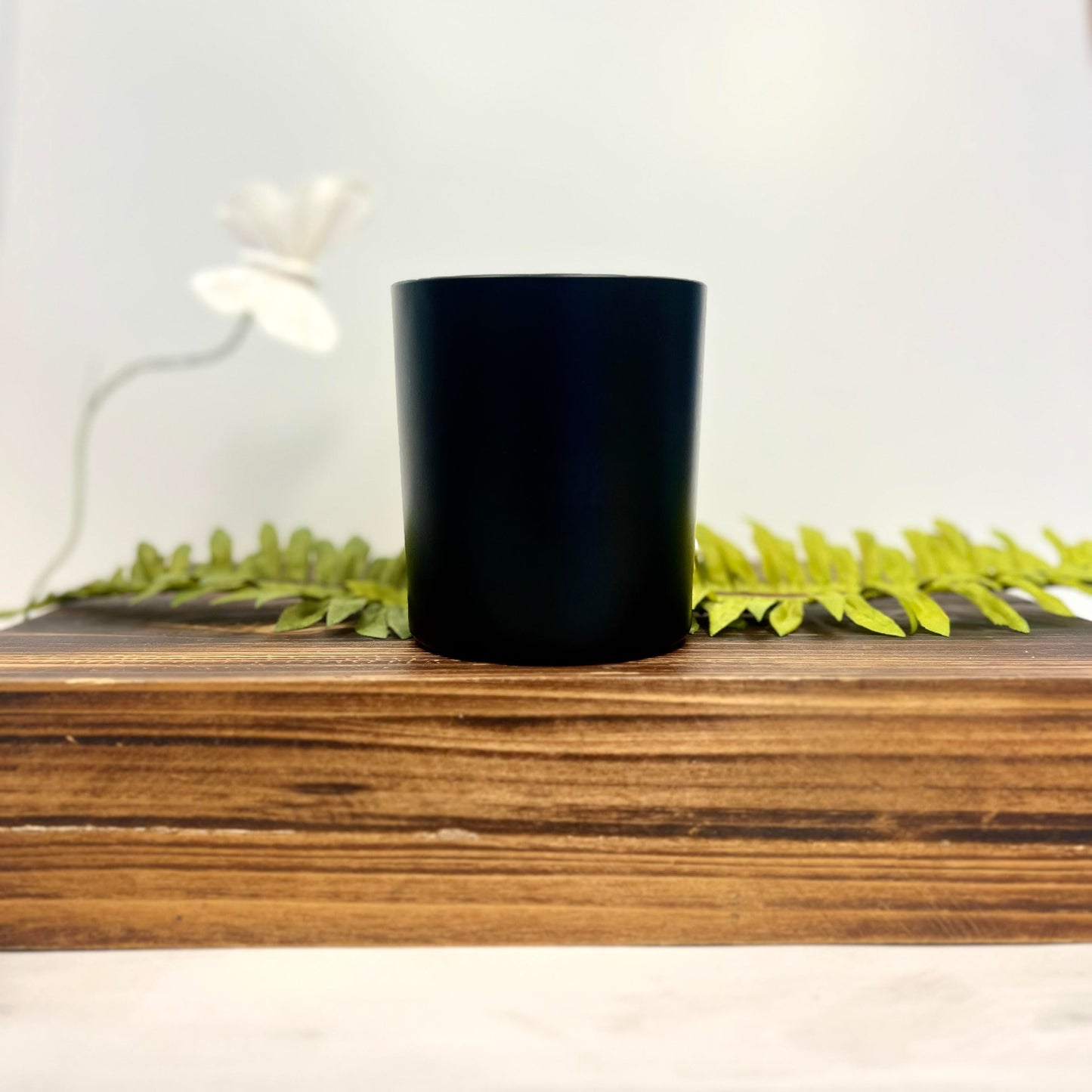 Custom Scented Crystal Candle - The Obsidian Jar