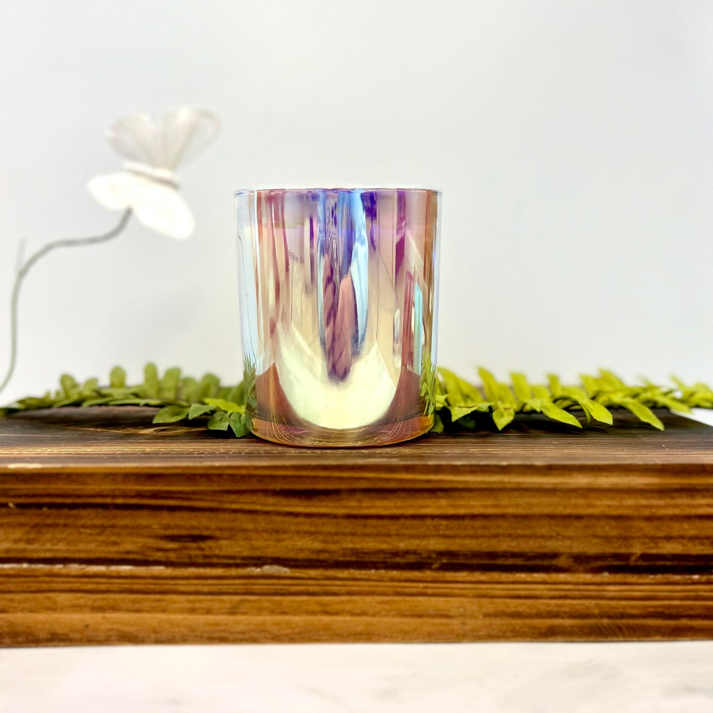 Custom Scented Crystal Candle - The Fairy Dust Jar