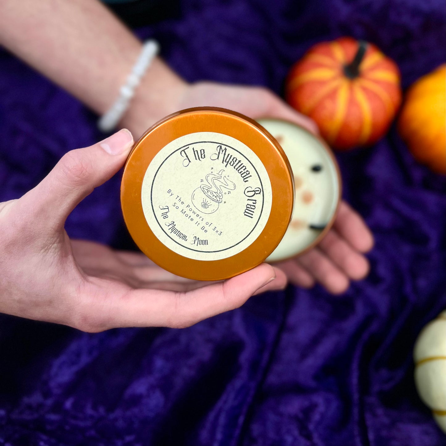 Mystical Brew Candle: By the Powers of 3x3, So Mote It Be! Limited Edition