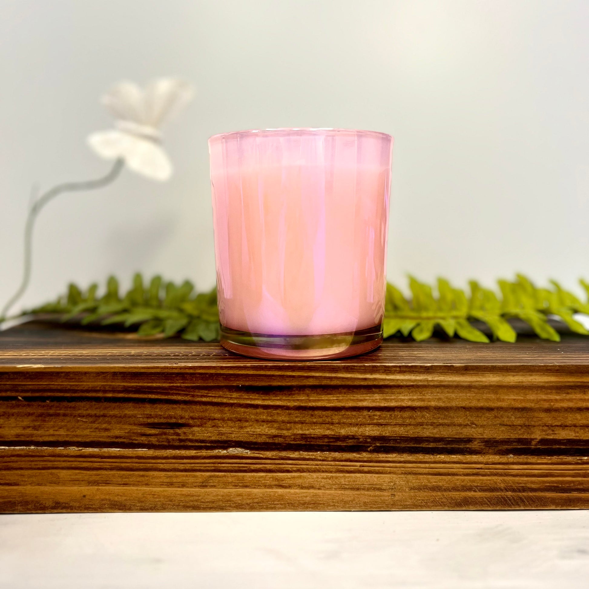 Custom Scented Crystal Candle - The Blush Jar