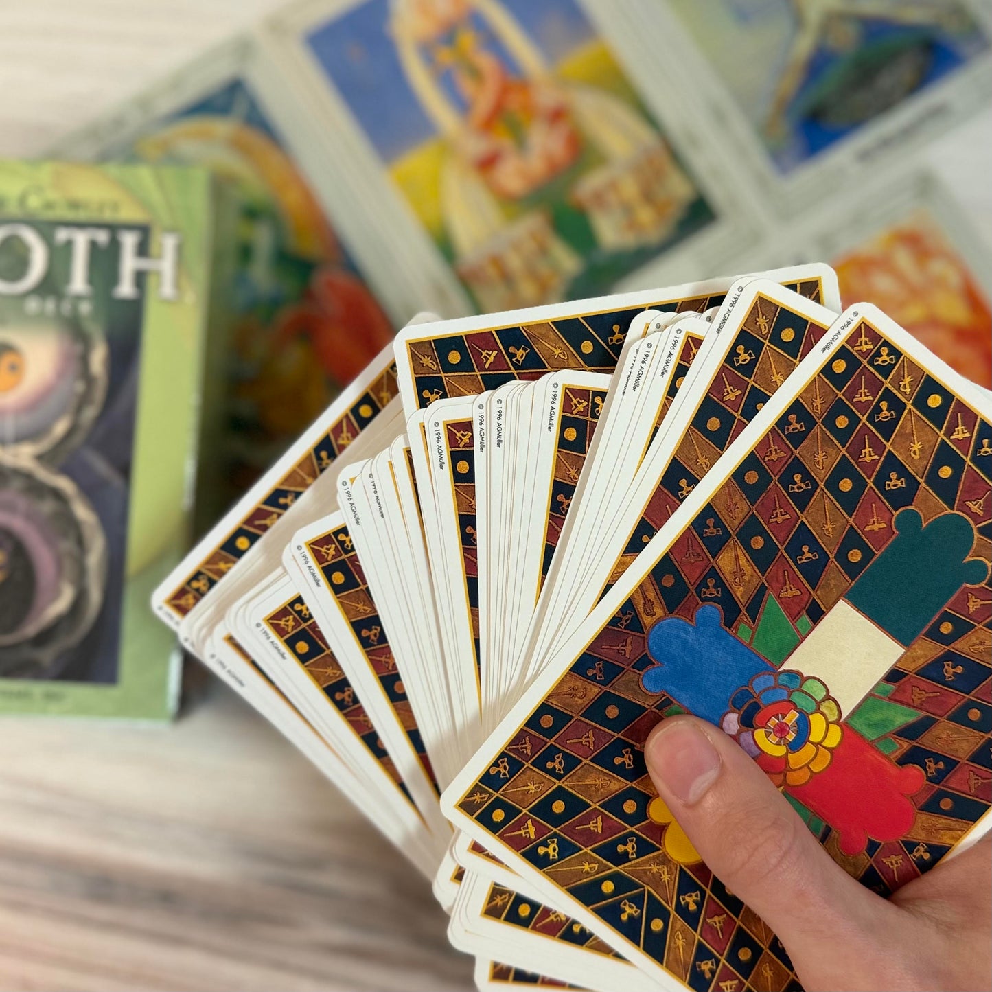 Thoth Tarot Deck by Aleister Crowley