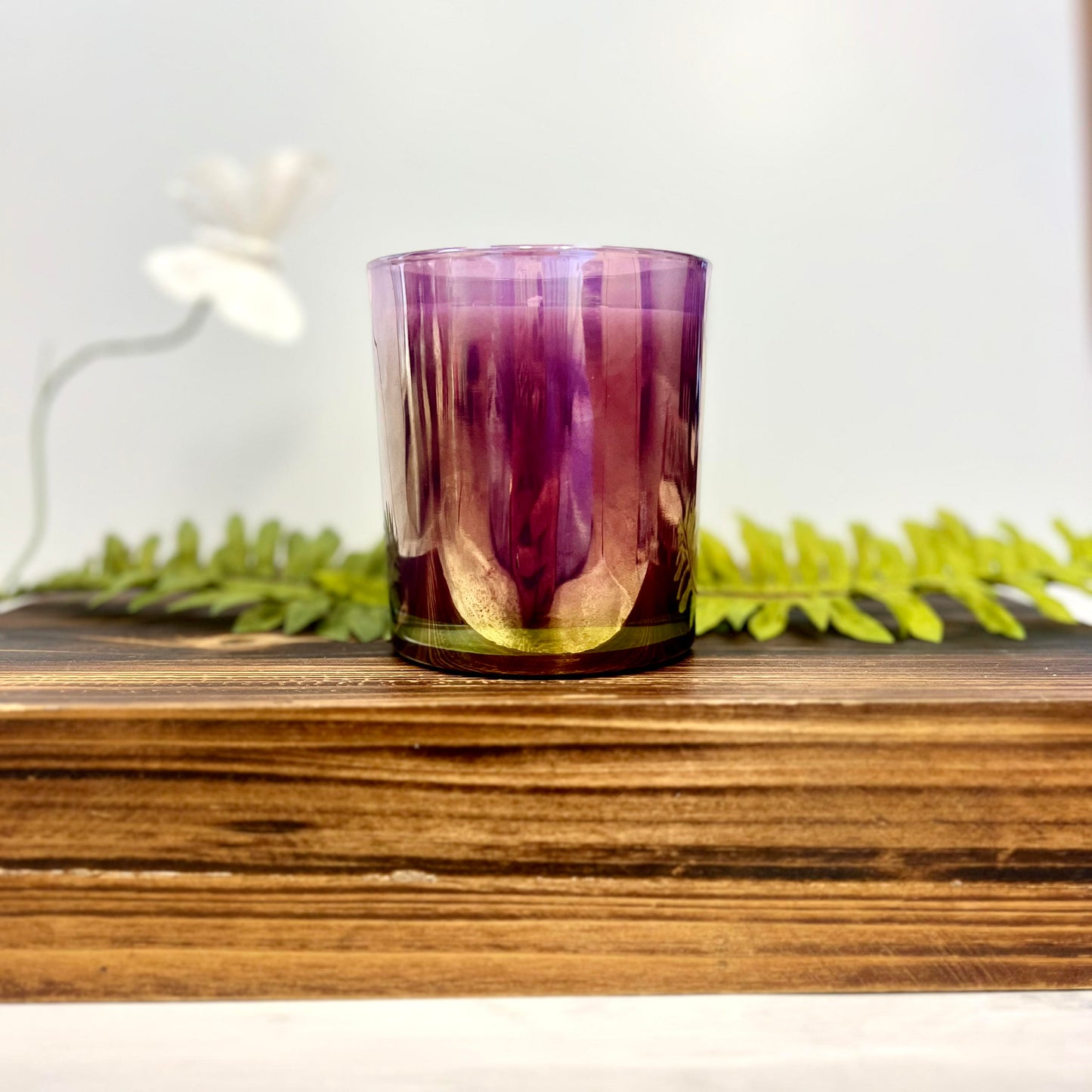 Custom Scented Crystal Candle - The Plum Jar