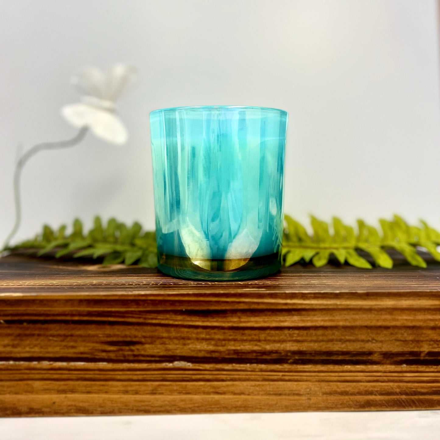 Custom Scented Crystal Candle - The Mermaid Jar