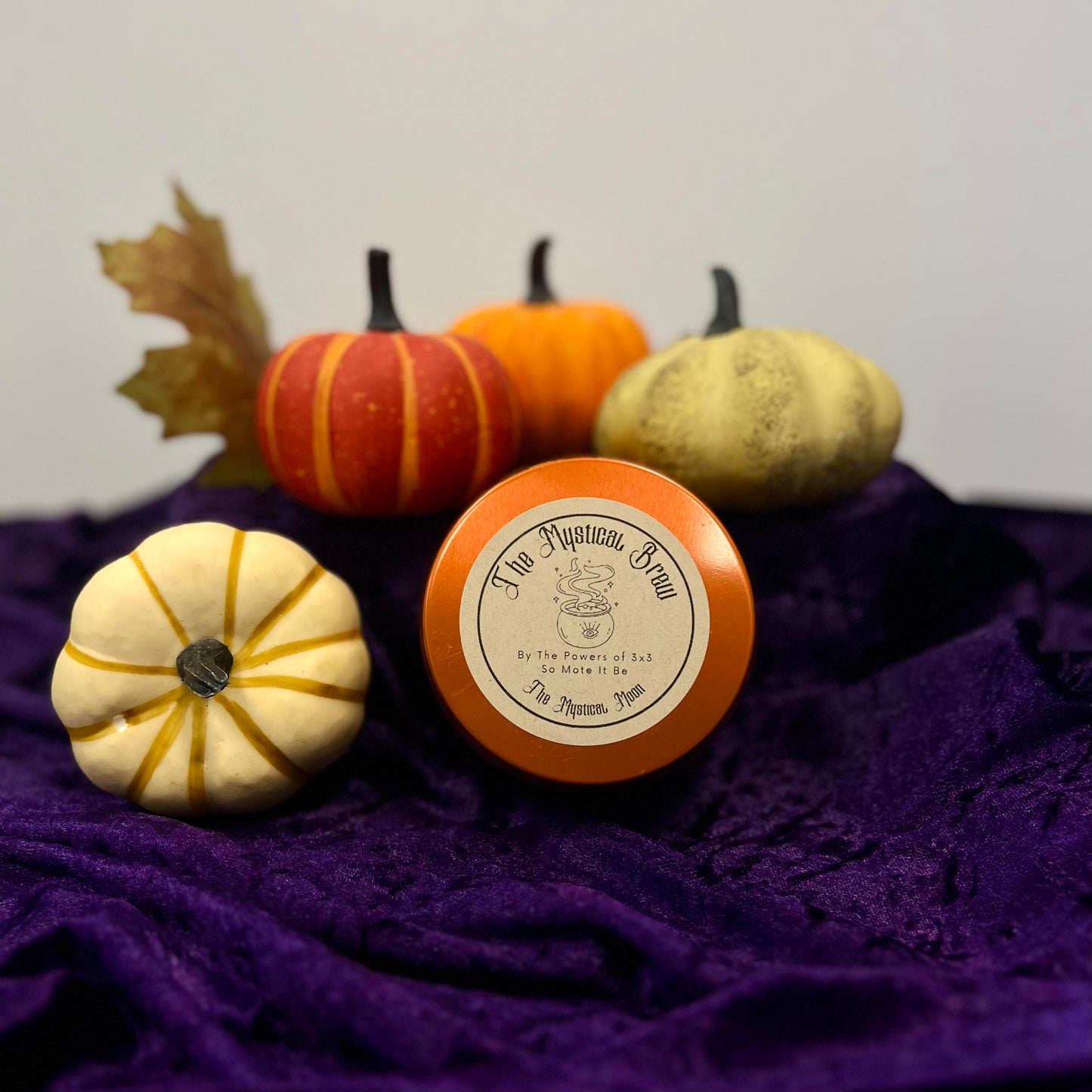 Mystical Brew Candle: By the Powers of 3x3, So Mote It Be! Limited Edition