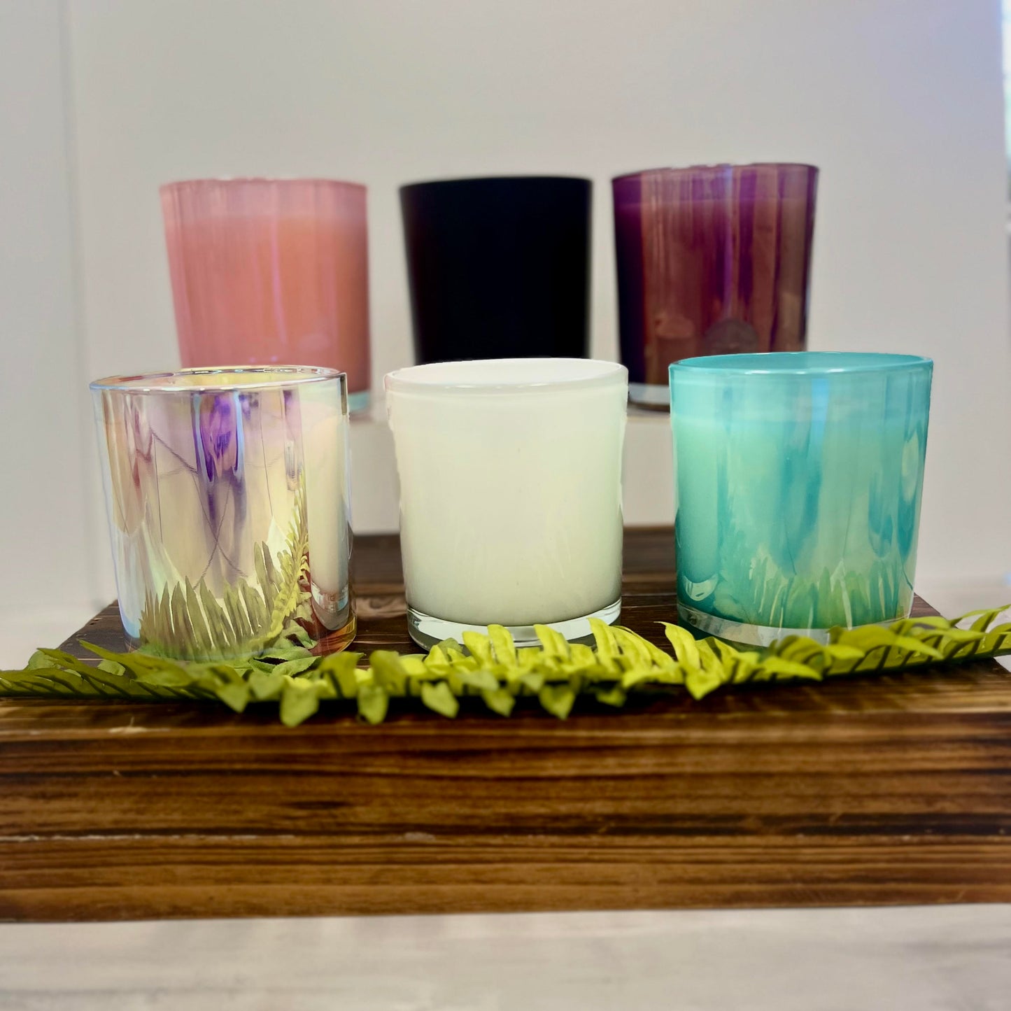 Custom Scented Crystal Candle - The Angel Wing Jar