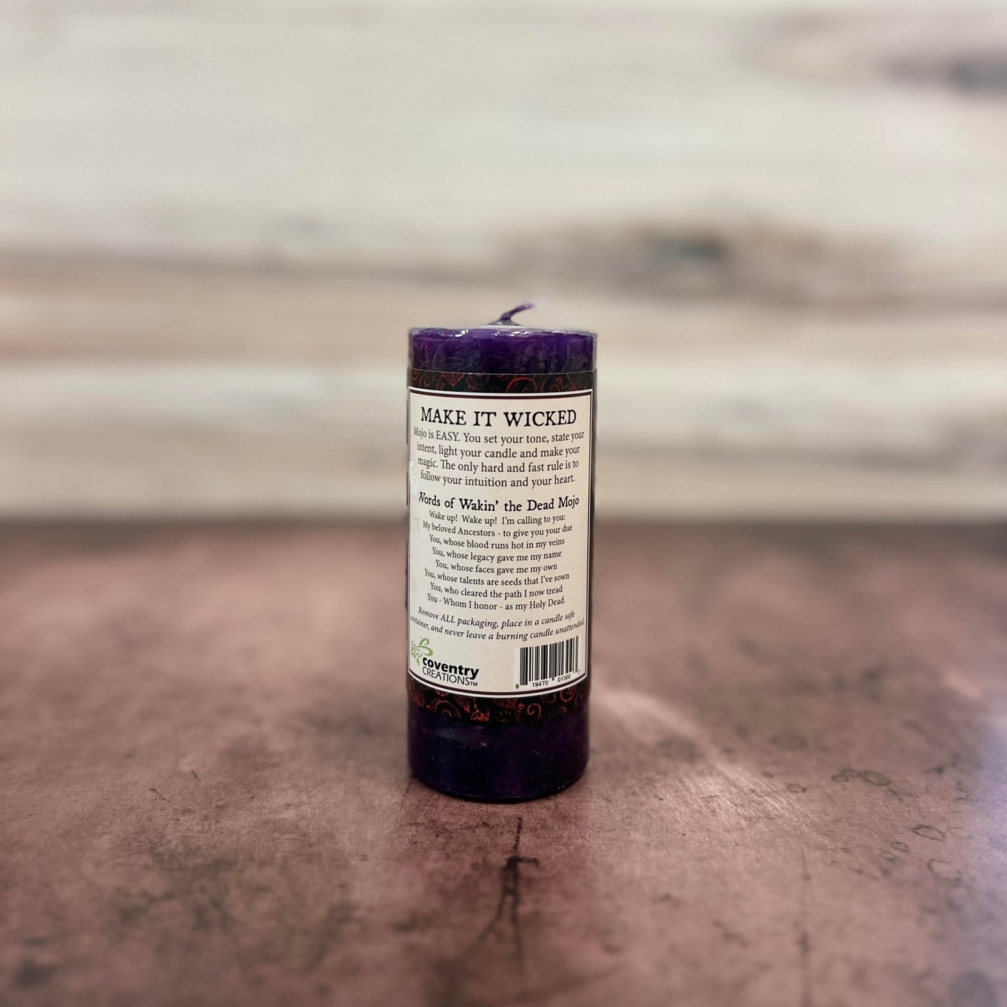 Wakin' The Dead Wicked Witch Mojo Candle - The Mystical Moon Online Store
