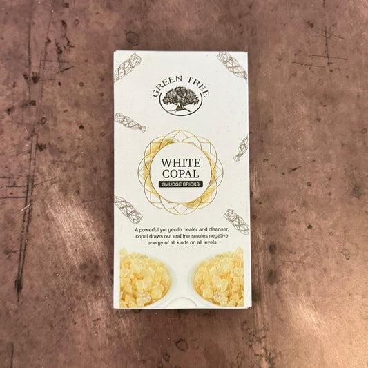 White Copal Smudge Bricks - The Mystical Moon Online Store