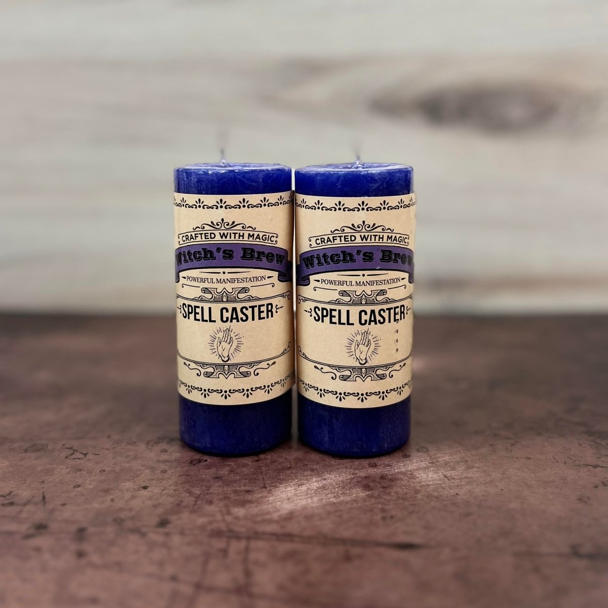 Witch's Brew Spell Caster Pillar Candle - The Mystical Moon Online Store