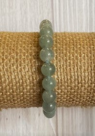 Aquamarine Beaded Bracelet 5mm