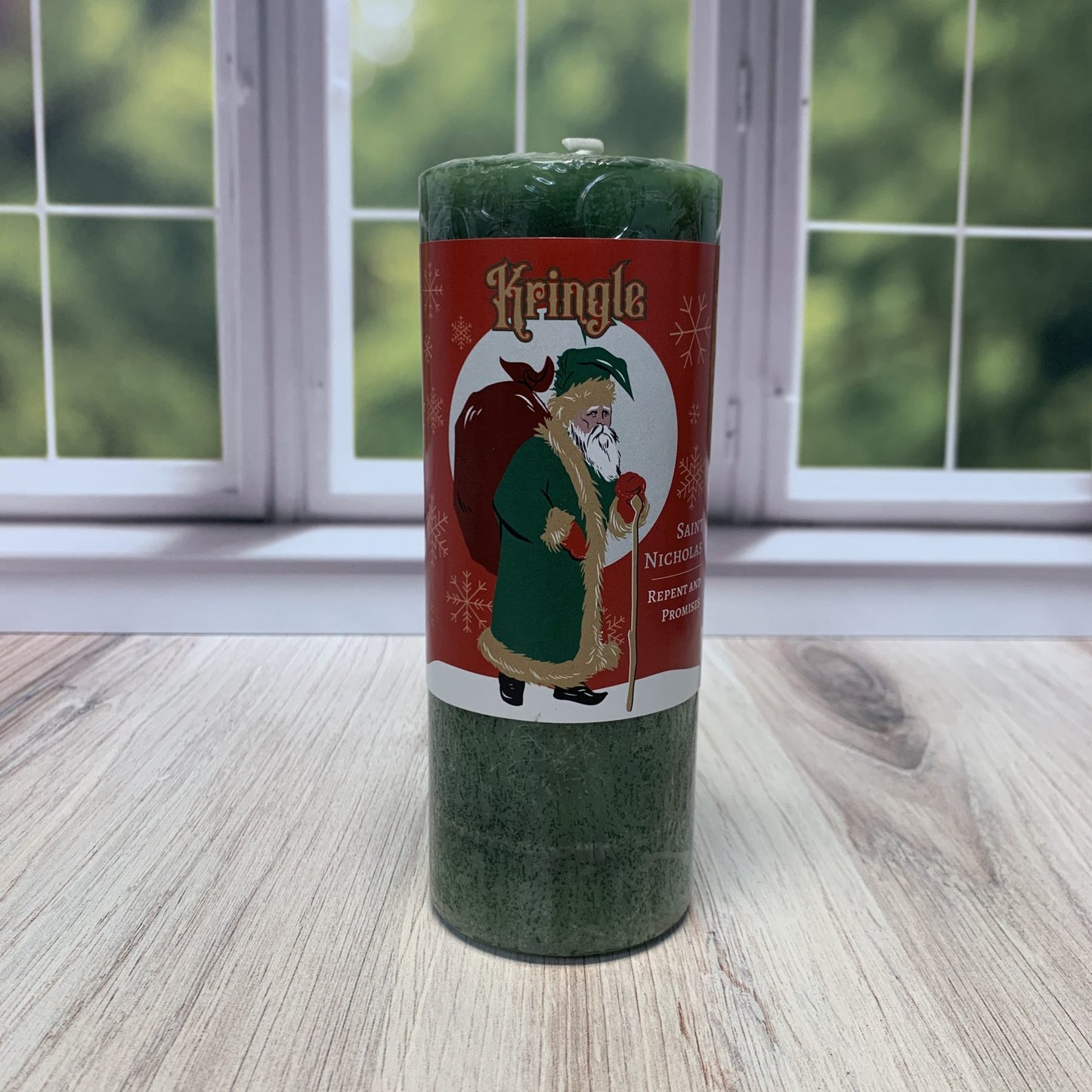 Kringle Candle Pillar- Christmas Candle