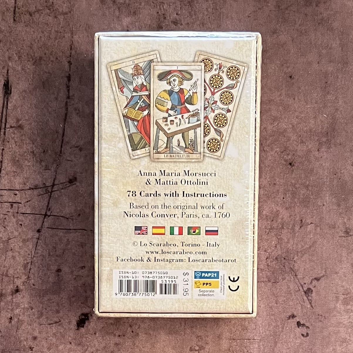 Marseille Vintage Tarot