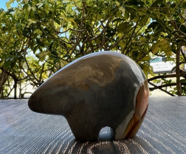 Polychrome Jasper Bear