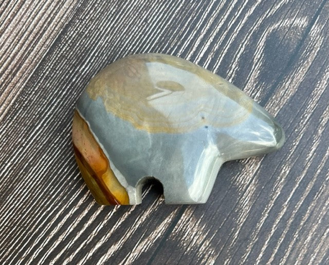 Polychrome Jasper Bear