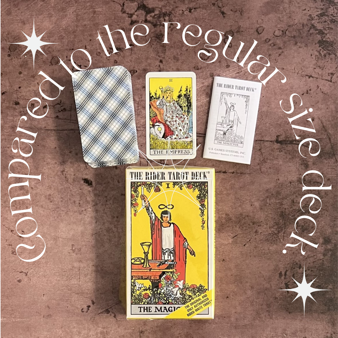 Mini Rider-Waite Tarot by Pamela Colman and Arthur Waite