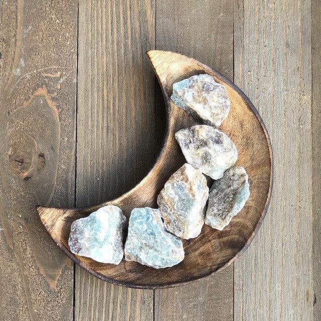 Blue Onyx Raw Crystal - The Mystical Moon Online Store