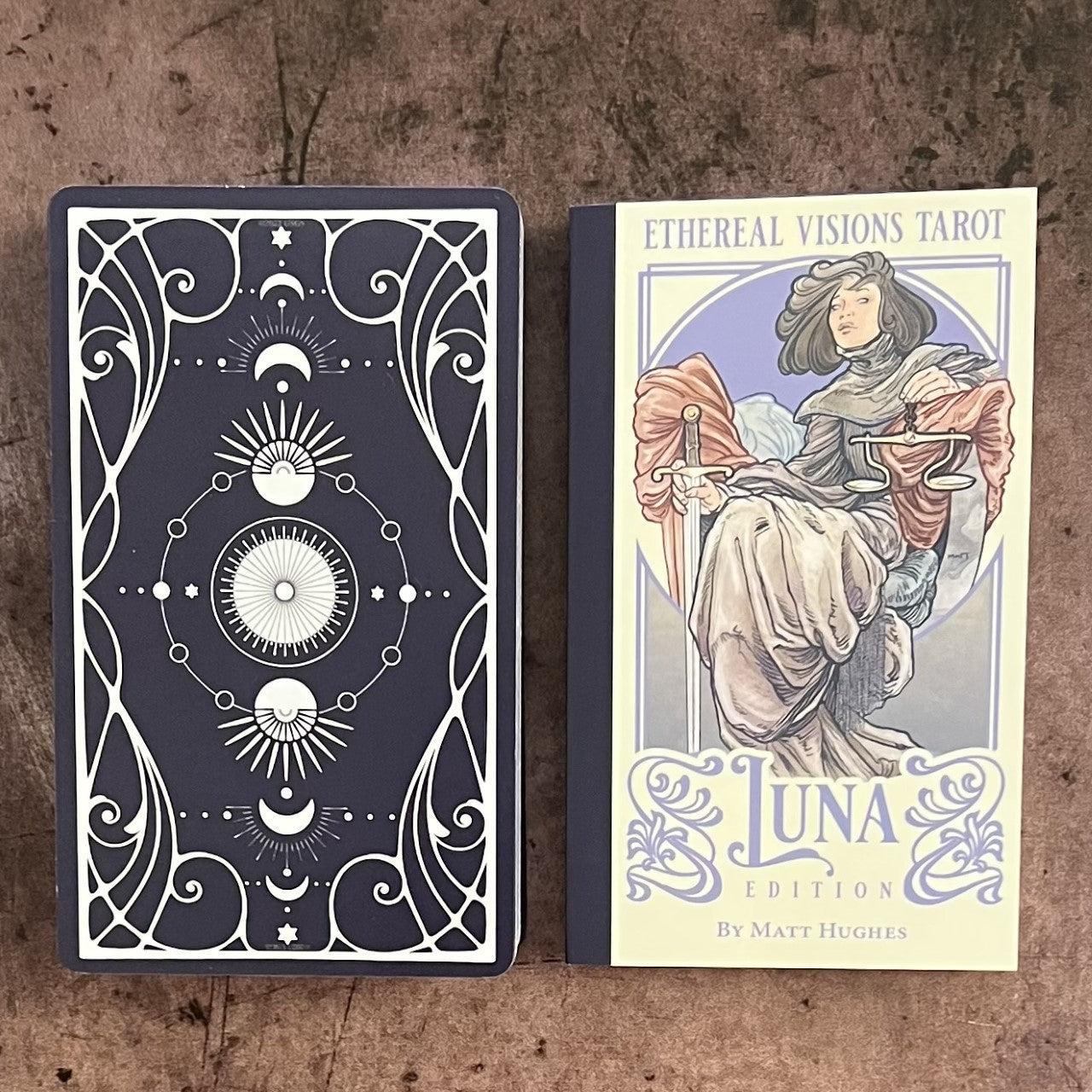 Ethereal Visions Tarot Luna Edition by Matt Hughes - The Mystical Moon Online Store
