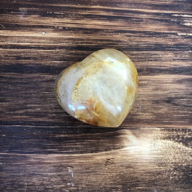Golden Healer Quartz Heart 2