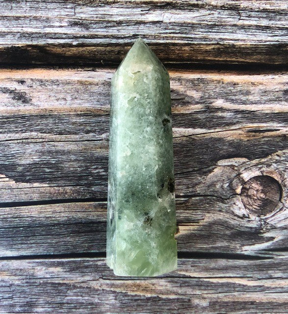 Prehnite Tower with Epidote