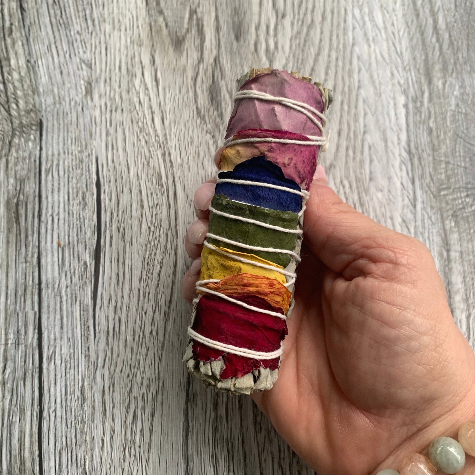 Rose Petal Seven Chakra Sage - The Mystical Moon Online Store