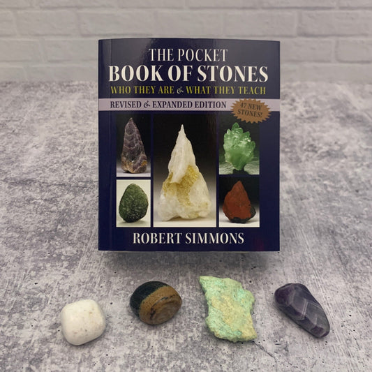 The Pocket Book of Stones: Who They Are and What They Teach by Robert Simmons - The Mystical Moon Online Store