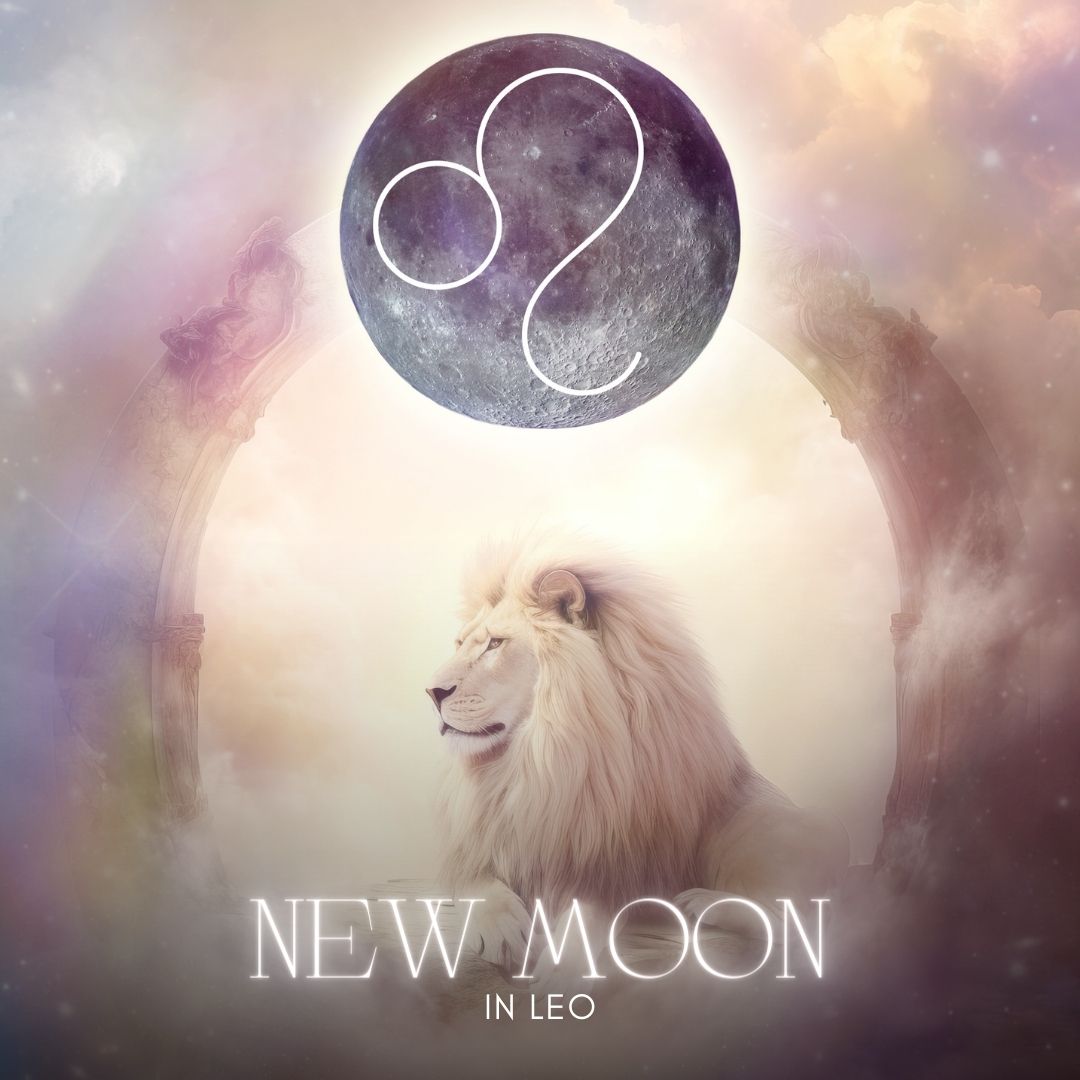 ✨ Embracing the Cosmic Dance: New Moon in Leo Energies 🌑🦁