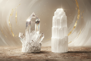 Clear Quartz vs Selenite: Understanding Two Powerful Crystals - The Mystical Moon Online Store