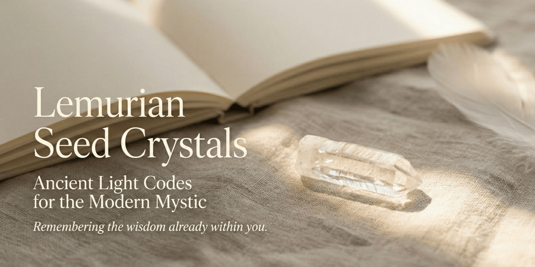 Lemurian Seed Crystals: Unlocking Ancient Light Codes for Spiritual Awakening - The Mystical Moon Online Store