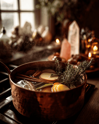 Simmer Pot Recipes, History & How to Use Them - The Mystical Moon