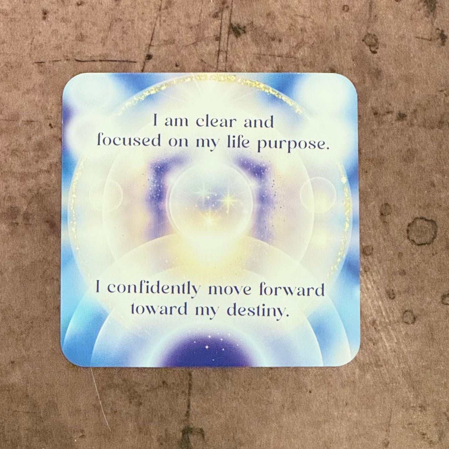 I am clear and focused on my life purpose oracle cards