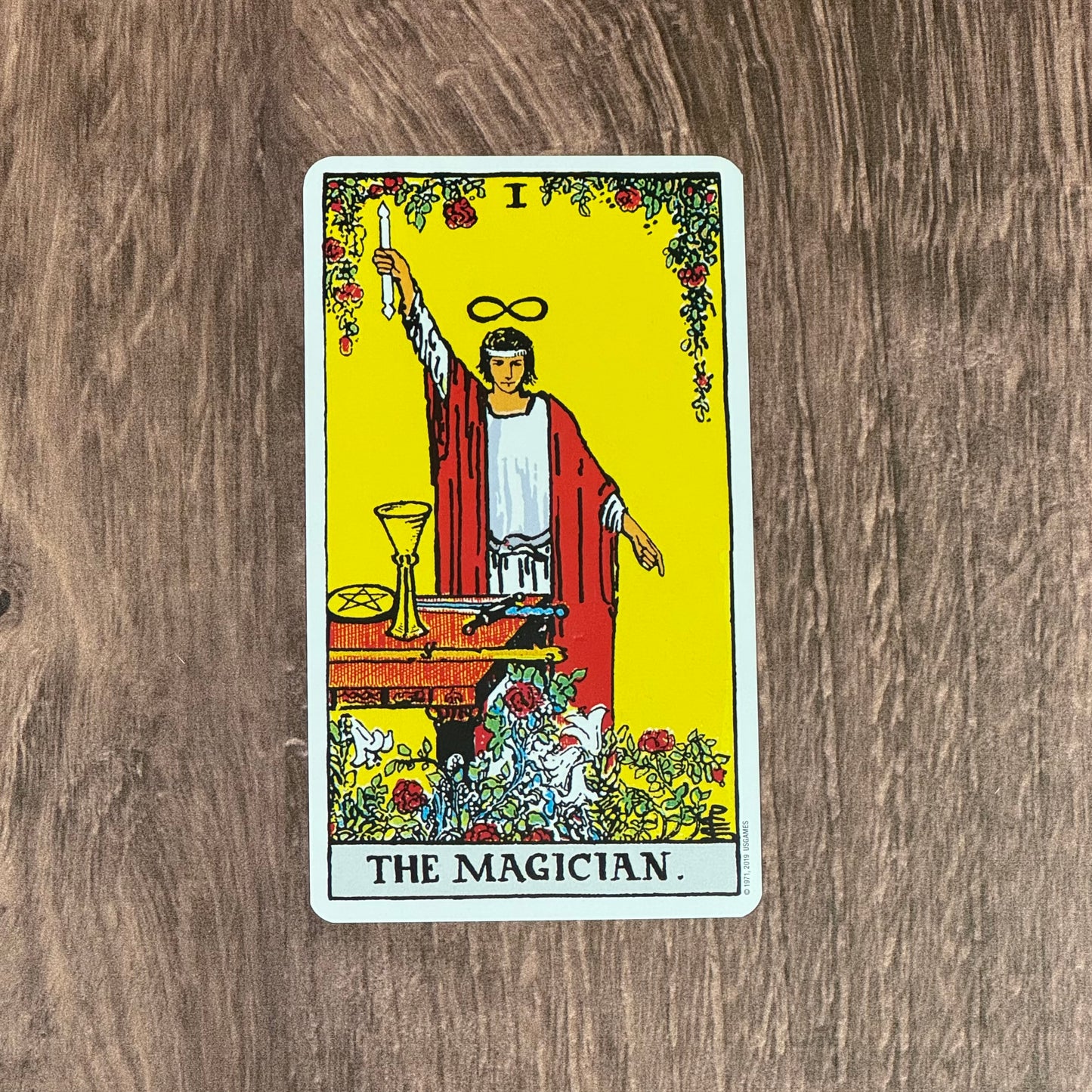 Magician Tarot card rider waite