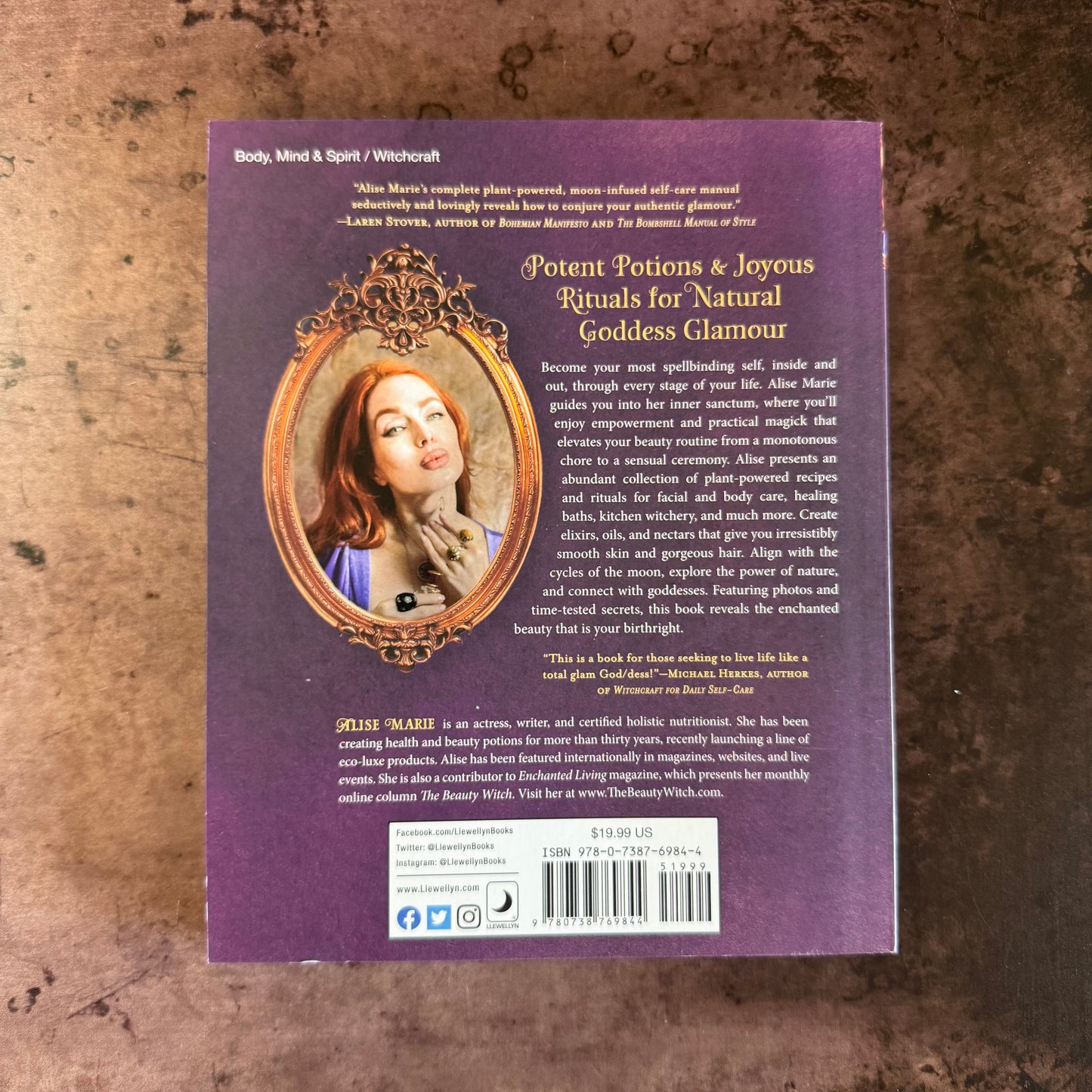 Back of The Beauty witch's book