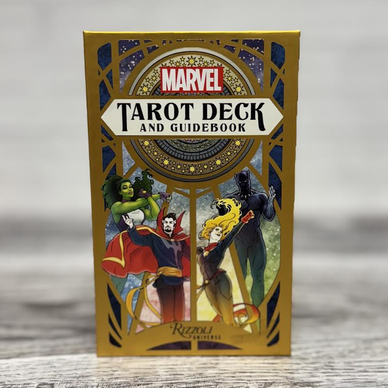 Marvel Tarot decka nd guidebooks