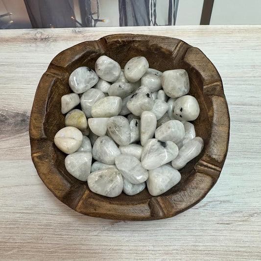 Rainbow Moonstone Tumbled
