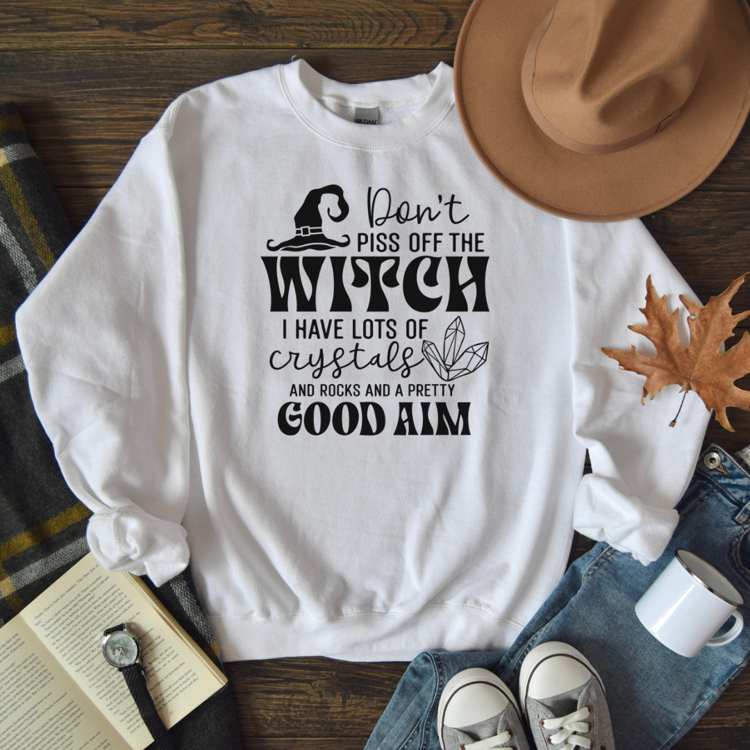 crystal witch sweater