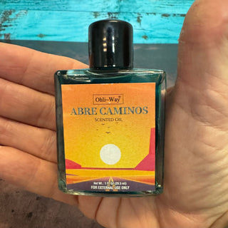 Abre Camino road opener oil for candle dressing and anointing - The Mystical Moon