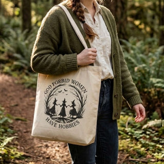 God Forbid women have hobbies bag