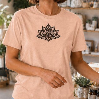 lotus flower peach