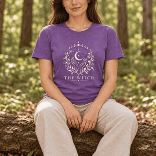 The Witch celestial botanical graphic tee