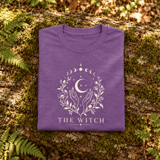 The Witch celestial botanical graphic tee