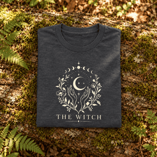 The Witch celestial botanical graphic tee
