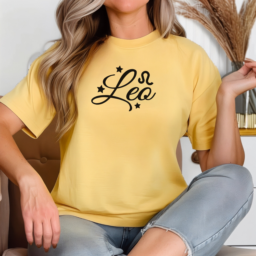 Leo gift in mustard 