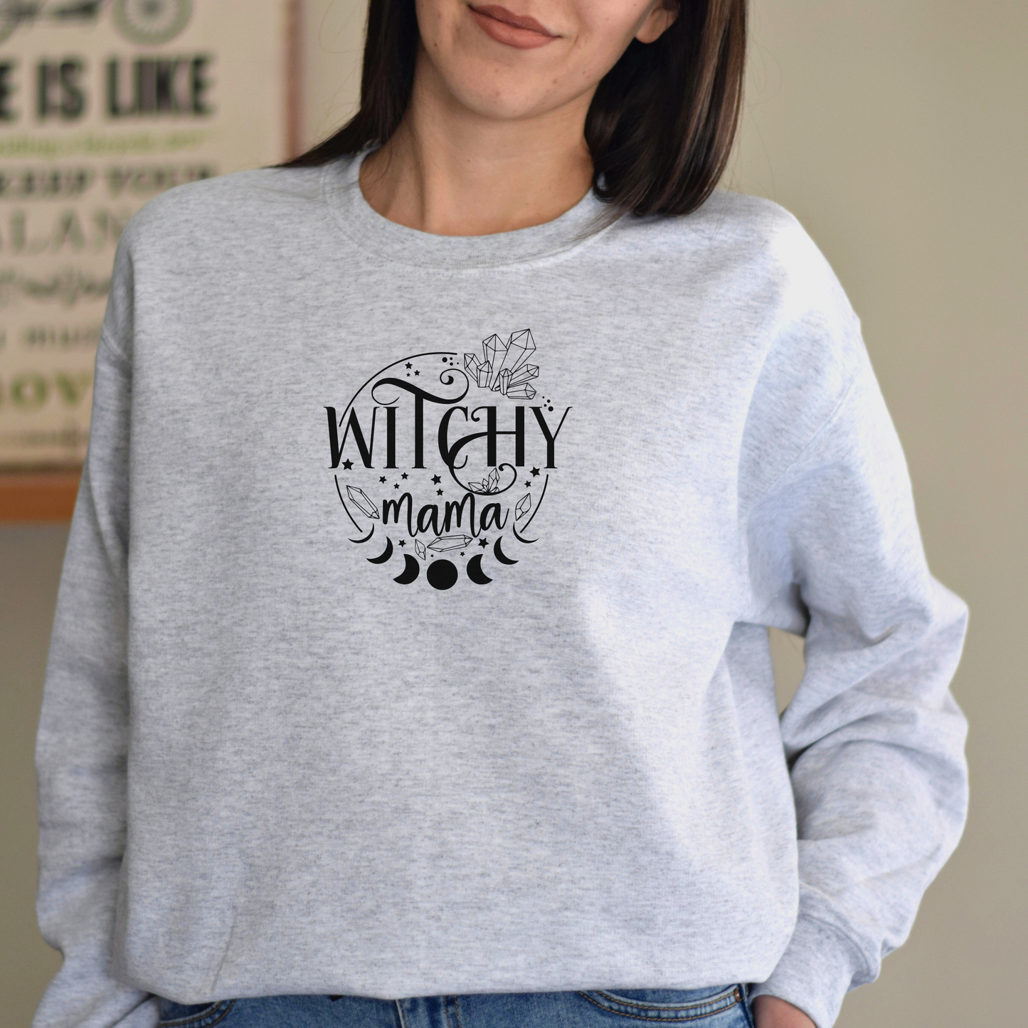 ash gray witch gift for mom sweatshirt 