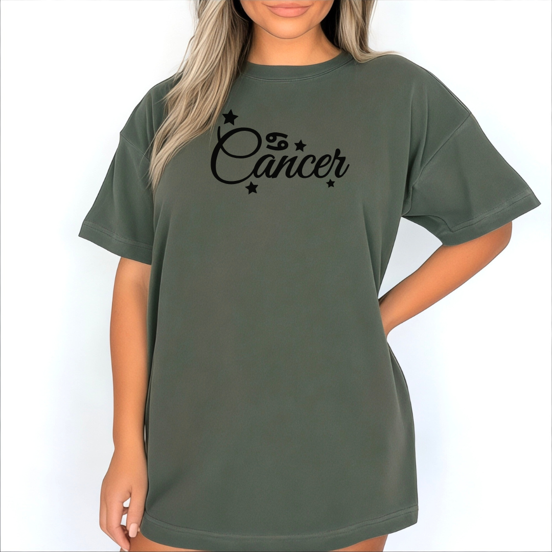 Cancer tee in moss