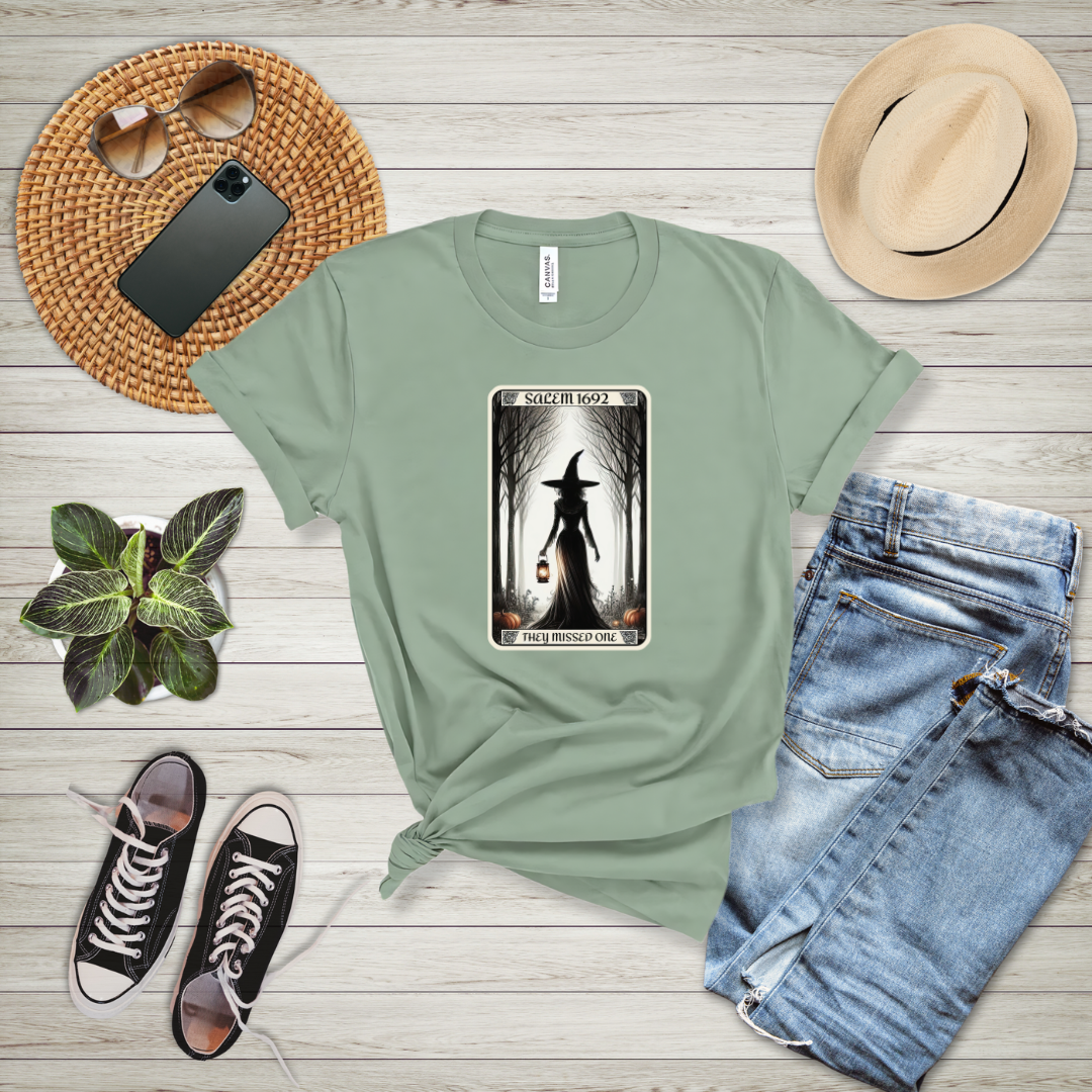 Sage witch tee lifestyle background