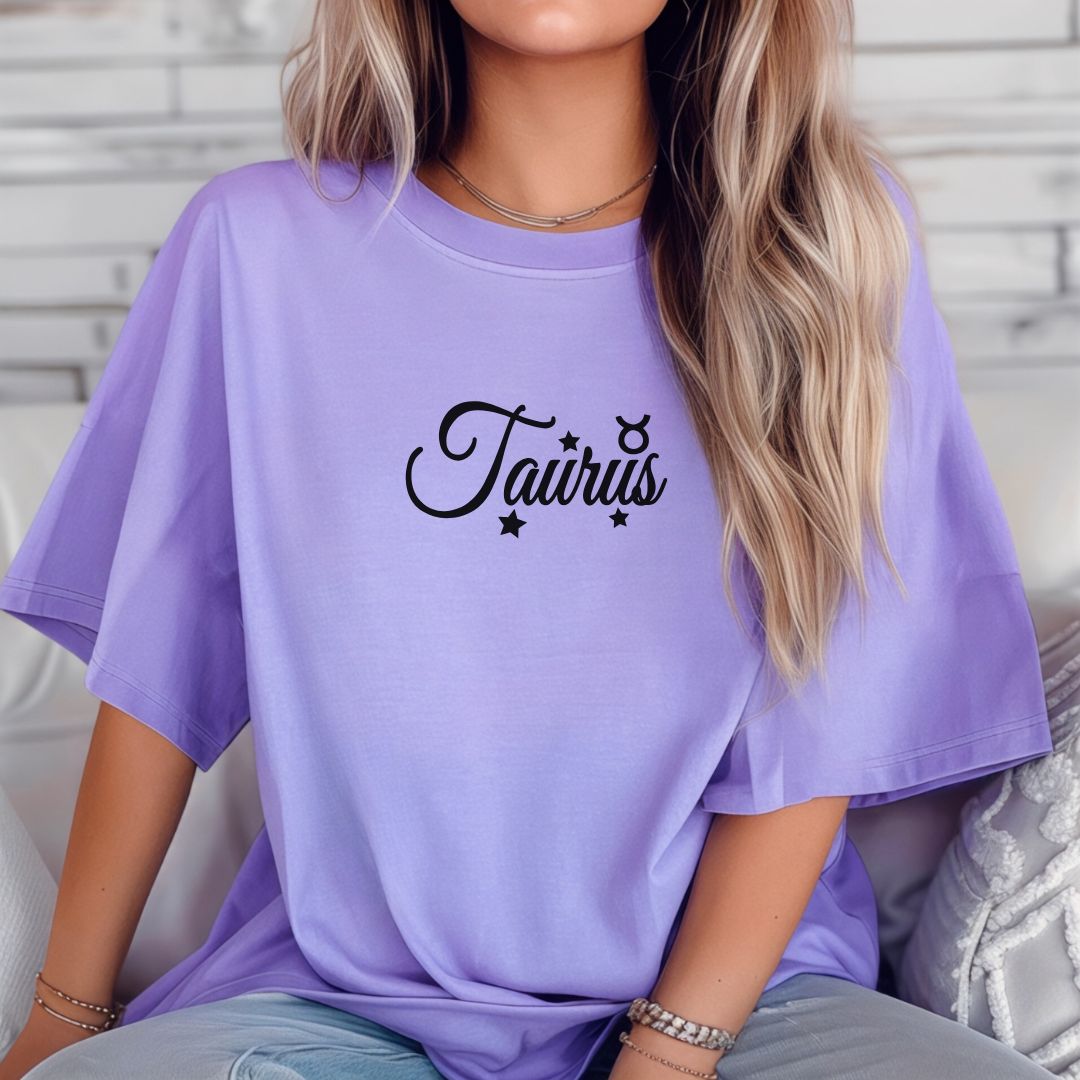 Taurus gift for her zodiac tee