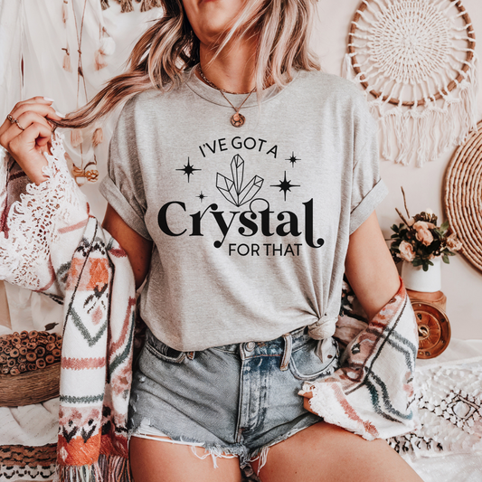 I've got a crystal for that tee